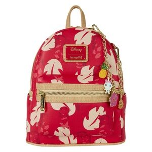 Loungefly Disney Lilo & Stitch Lilo Dress Figural Mini Backpack With Charm